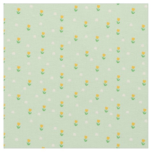 Tissu Fleurs sucrées coton peint (largeur 56") (Fermer)