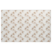 Tissu Fleurs toniques neutres (Fat Quarter)