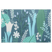 Tissu Fleurs tropicales et motif feuille (Fat Quarter)