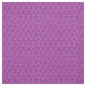 Tissu Fleurs violettes Art Déco (Échantillon)