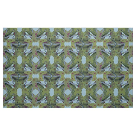 Tissu Flipflops Design vert foncé (Fat Quarter)