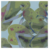 Tissu Flipflops Design vert foncé (Détail)