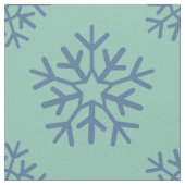 Tissu Flocon de neige (Fermer)