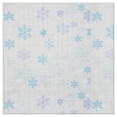 Tissu Flocon de neige (Fermer)