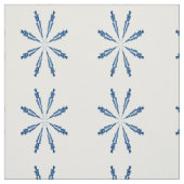 Tissu Flocon de neige... (Échantillon)