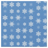 Tissu Flocon de neige (Fermer)