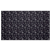 Tissu Flocon de neige argenté avec écailles de poisson m (Fat Quarter)