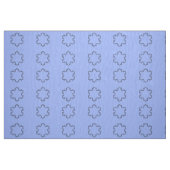 Tissu Flocon de neige bleu - Image fractale (Fat Quarter)