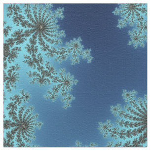 Tissu Flocon de neige de Mandelbrot - conception de