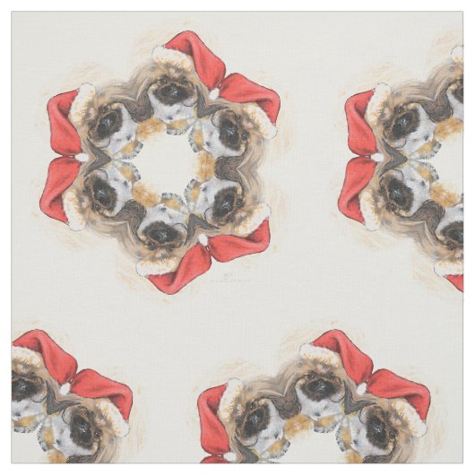 Tissu Flocon de neige de Noël (Échantillon)