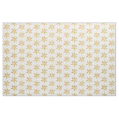 Tissu Flocons de neige d'or (Yard)