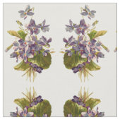 Tissu Flora pourpre (Fermer)