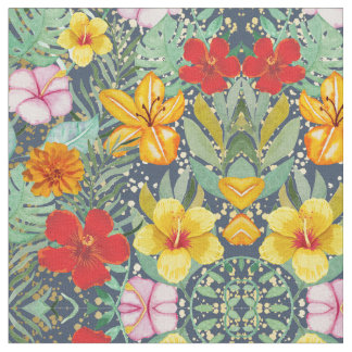 TISSU FLORAL
