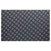 Tissu floral abstrait violet (Fat Quarter)