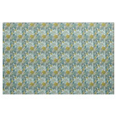 Tissu Floral africain bleu vert (Yard)
