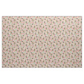 Tissu floral Airedale Terrier (Fat Quarter)