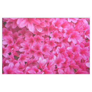 Tissu floral assez rose