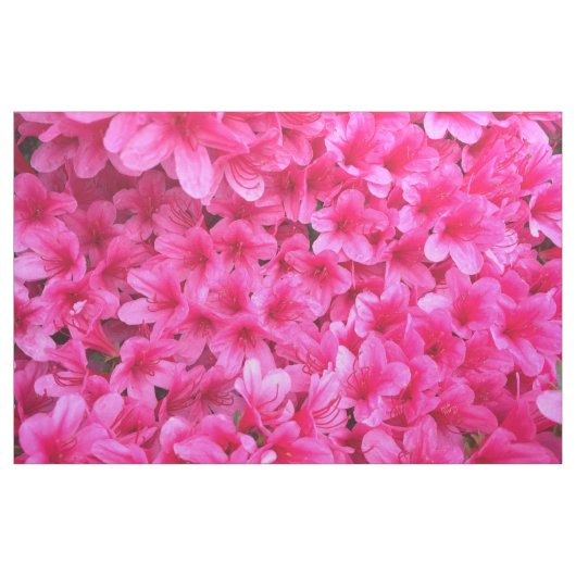Tissu floral assez rose (Yard)