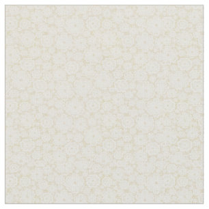 Tissu Floral beige