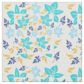 Tissu floral bleu (Fermer)