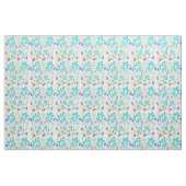 Tissu floral bleu (Fat Quarter)
