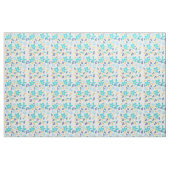 Tissu floral bleu (Fat Quarter)
