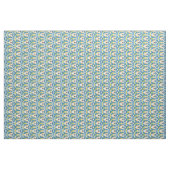 Tissu floral bleu moderne (Yard)