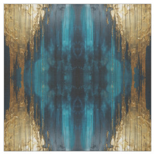 Tissu floral bleu motif sans couture arts arrière-