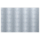 Tissu Floral Bleu Rose Argent Shimmer Chic (Yard)