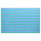 Tissu Floral bleu-vert coloré (Yard)