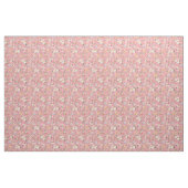 Tissu Floral Boho d'été sur rose Rose (Yard)