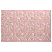 Tissu Floral Boho d'été sur rose Rose (Fat Quarter)