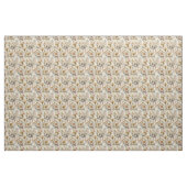 Tissu Floral Boho sur beige (Fat Quarter)