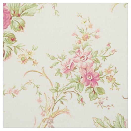 Tissu Floral classique et Vintage (Échantillon)