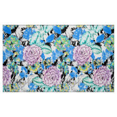 Tissu Floral coloré (Fat Quarter)