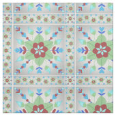 Tissu floral coloré (Échantillon)