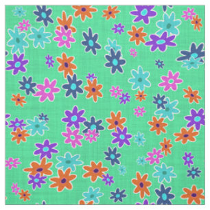 Tissu floral Couleur Motif sans couture