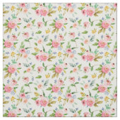 Tissu floral d'aquarelle (Échantillon)