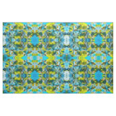 Tissu floral de faisceau de soleil jaune (Yard)