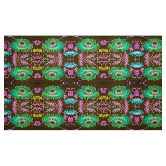 Tissu Floral de minuit (Fat Quarter)