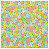 Tissu floral écervelé (Échantillon)