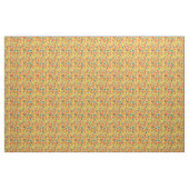 Tissu floral fait sur commande de jonquilles (Yard)