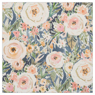 Tissu Floral foncé romantique de SINGER-SONGWRITER