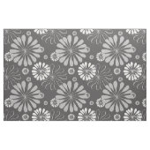 tissu floral gris (Fat Quarter)