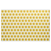 Tissu floral jaune clair (Yard)