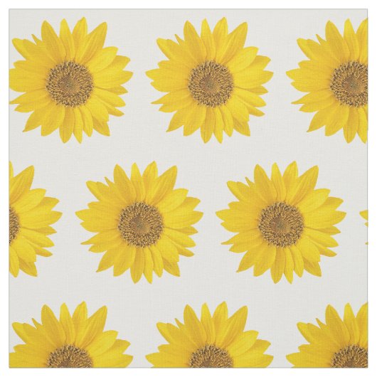Tissu floral jaune clair (Échantillon)