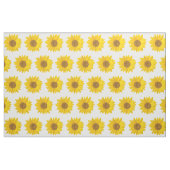 Tissu floral jaune clair (Fat Quarter)