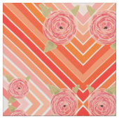 Tissu floral moderne (Fermer)