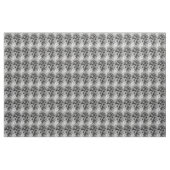 Tissu floral noir et blanc (Yard)