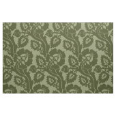 Tissu Floral Oblique Renaissance, Vert Olive (Fat Quarter)